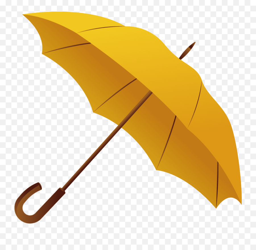 Umbrella Yellow - Umbrella Png Emoji,Emoticon Guarda Chuva