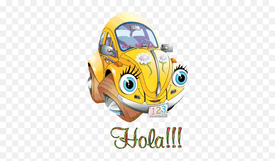 Hola - 15b15dgif 340469 Volkswagen Beetle Grandma Automotive Decal Emoji,Frog And Tea Emoji Meaning