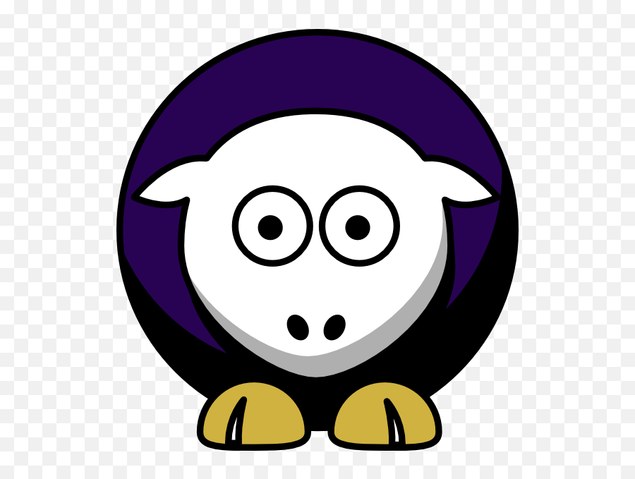Sheep 4 Toned Baltimore Ravens Colors Clip Art At Clkercom Emoji,Titans Ravens Emoticons