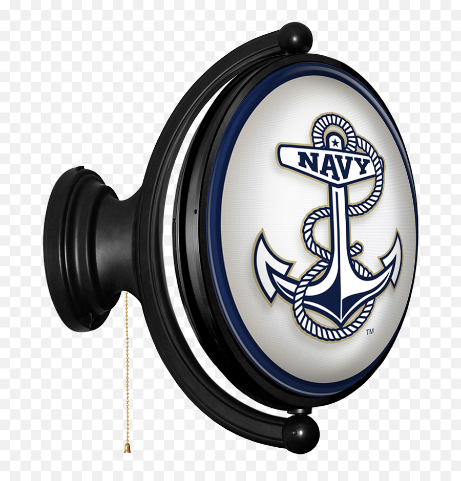 Navy Midshipmen 23u0027u0027 X 21u0027u0027 Anchor Illuminated Rotating Wall Sign Emoji,Emoticon On Teter Totter