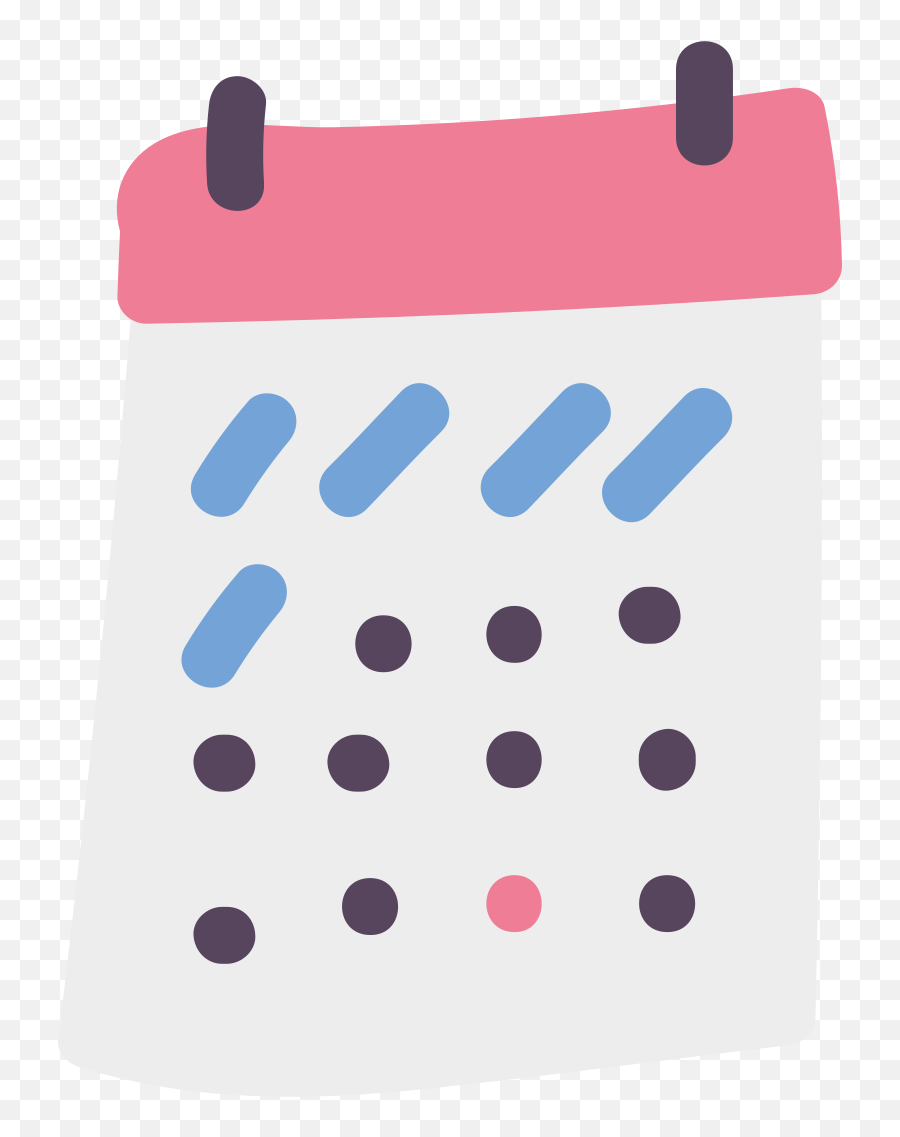 Calendar Illustration In Png Svg Emoji,Notpad Emoji\
