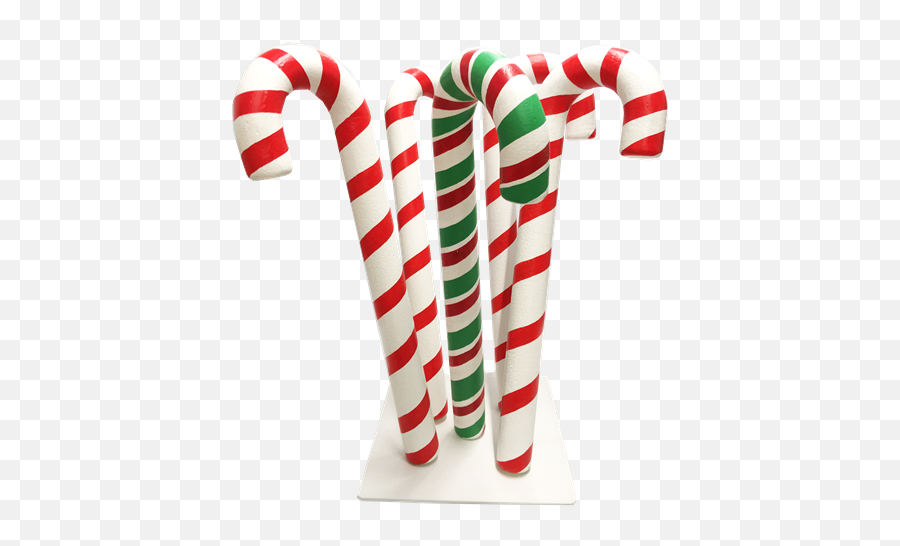 Candy Cane Cluster - Red U0026 Green Emoji,Wood Stick Emoji