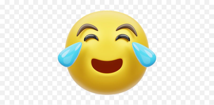 Premium Winking Face Emoji 3d Illustration Download In Png,Smiling Face Wth Tear Emoji
