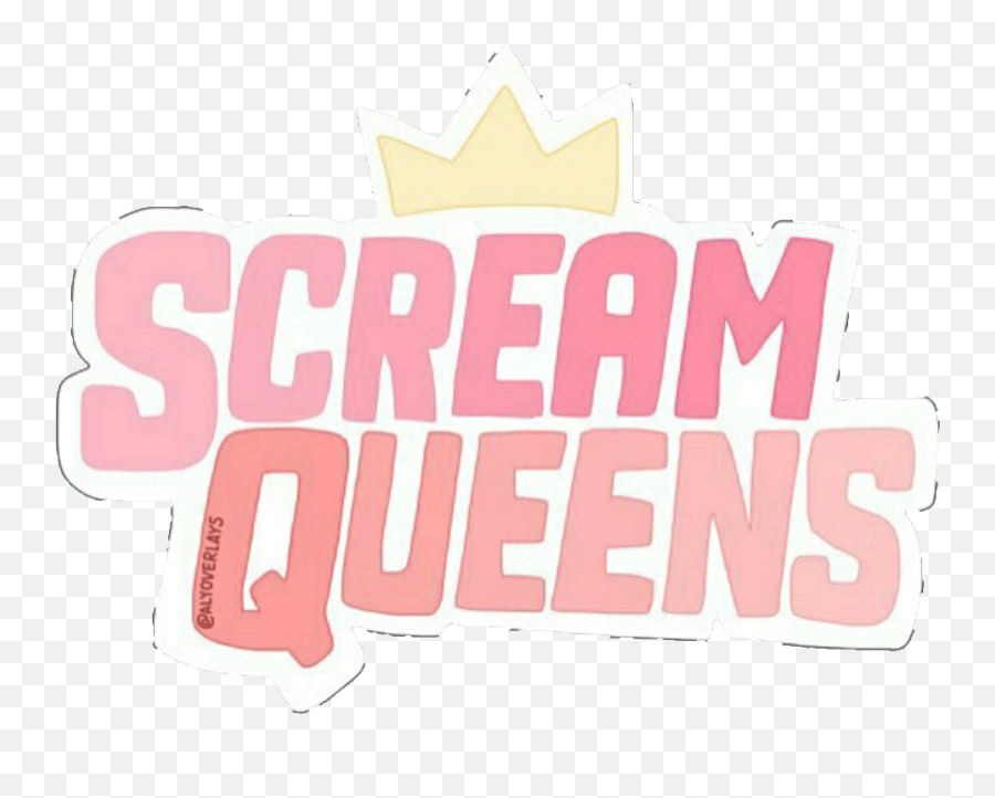 Scream Queen Crown Sticker - Language Emoji,Scream Queens Emoji