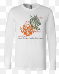 Eye Of The Tiger Wisdom Of The Dragon - Turtle Island Shirt Emoji,Tiger Emoji Shirt