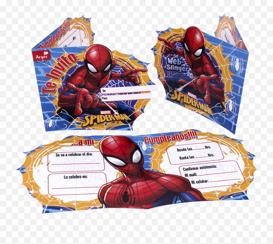 Decoración De Spiderman Para Un - Tarjetas De Invitación De Spiderman Emoji,Cumplea?os De Emoji Ideas