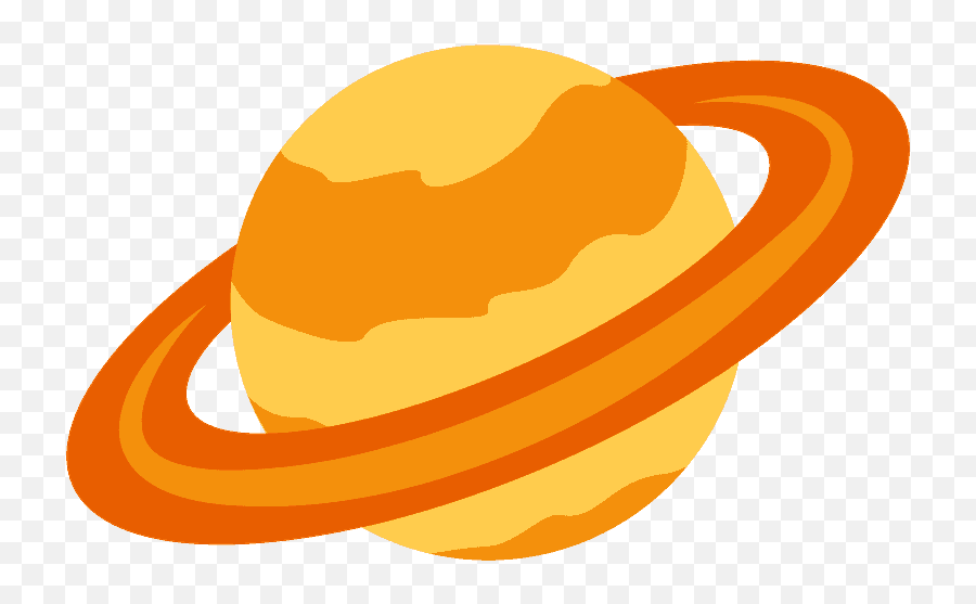 Ringed Planet Emoji - Planet Emoji,Planet Emoji
