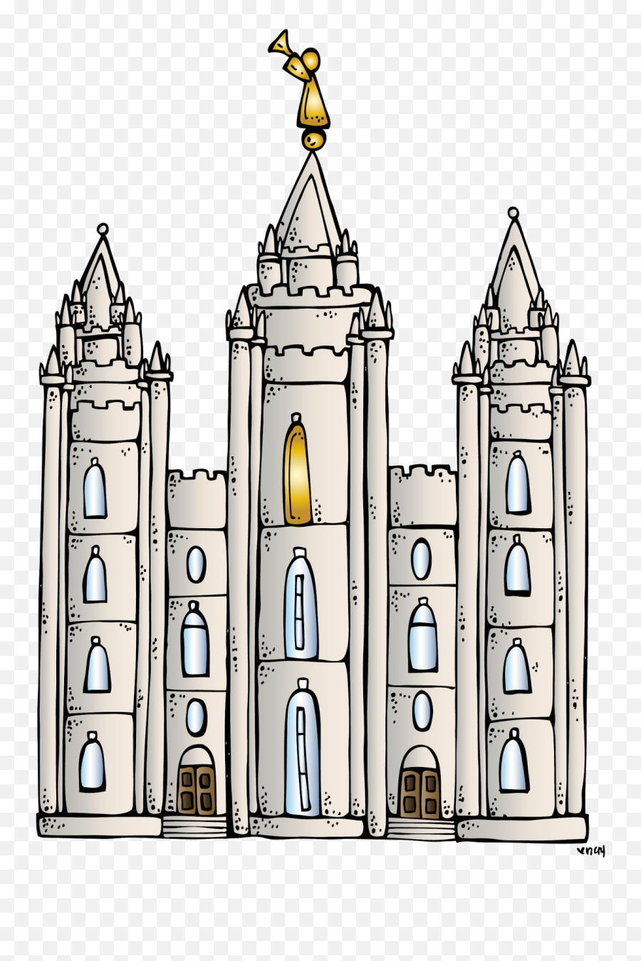 Angel Moroni Book Of Mormon Temple The - Clip Art Lds Temple Emoji,Lds Mormon Emojis