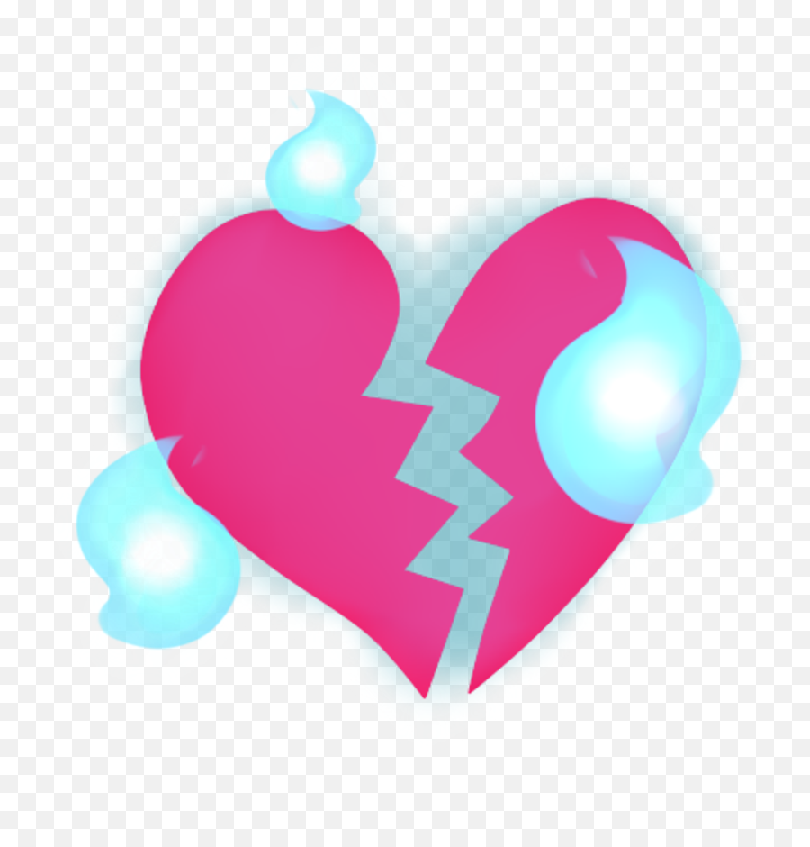 Download Hd Emoji Brokenheart Heart - Cutie Mark Evil Lovely,Evil Emoji Png