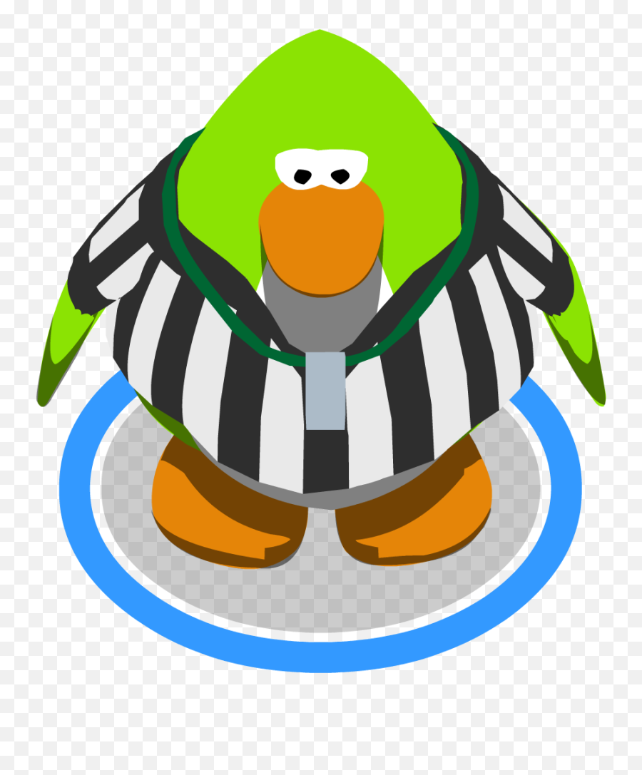 Jeff The Ref Club Penguin Wiki Fandom - Club Penguin Png Pink Emoji,Disney Emojis Party Disney Moose Parties