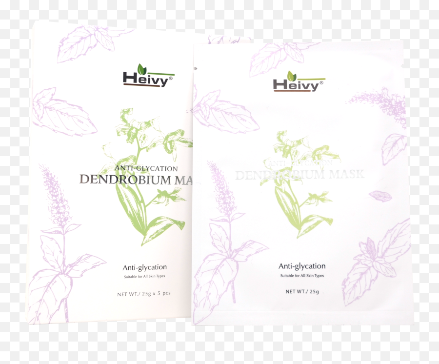 Dendrobium Face Mask Anti - Glycation U0026 Ultra Hydrating 5 Fines Herbes Emoji,Drawing Of A Mask To Hide Emotions