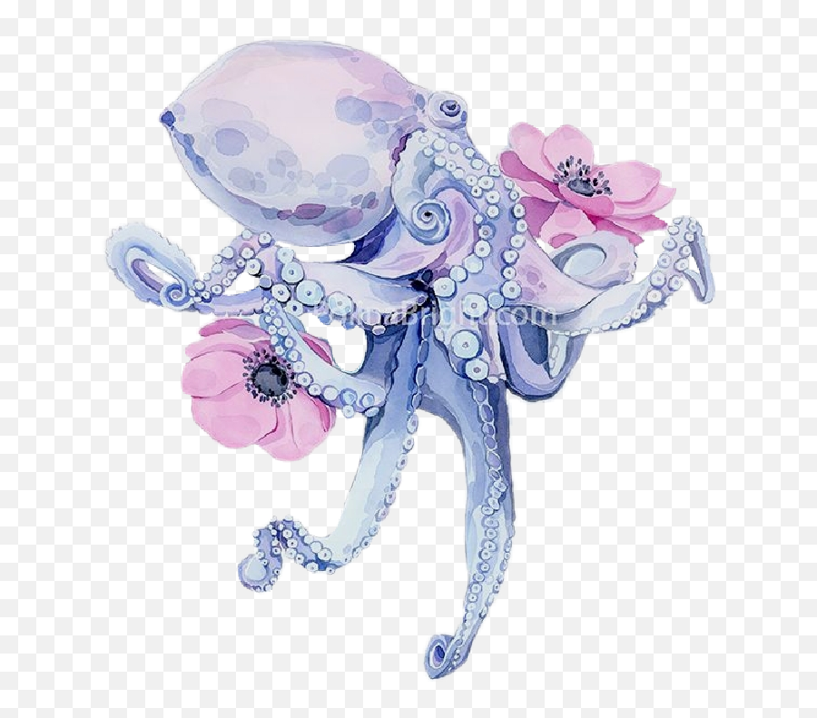 Octopus Sticker Challenge Emoji,Hockey Emoji Octopus