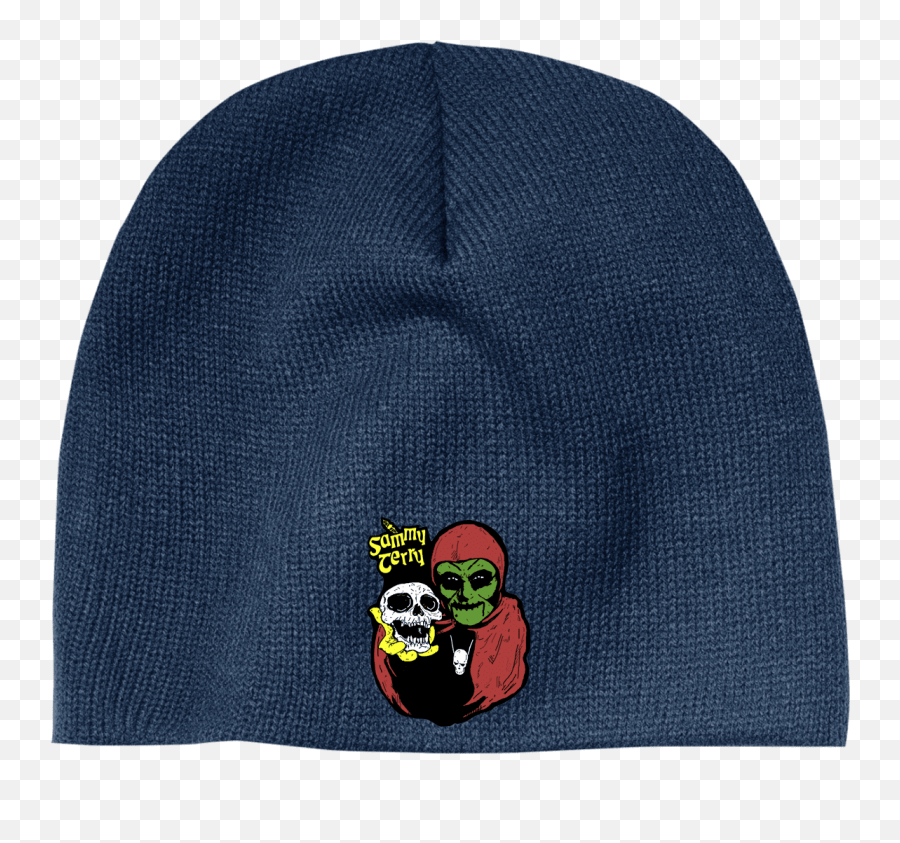 Sammy Skully Beanie - Carson Mansion Emoji,Emoji Skully Hat