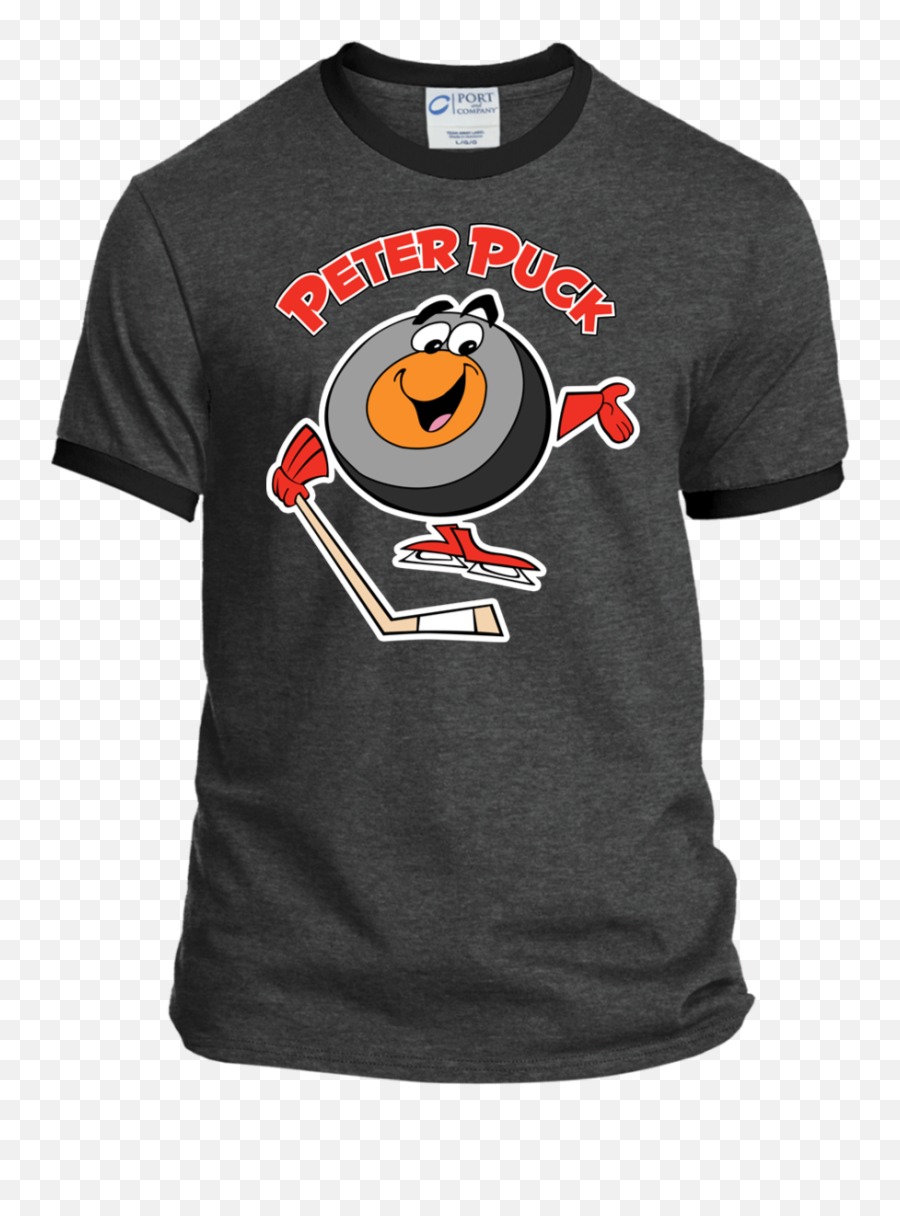 Peter Puck Retro Hockey Cartoon Hanna Barbera T - Shirt Polydor Records T Shirt Emoji,Facebook Emoticons 