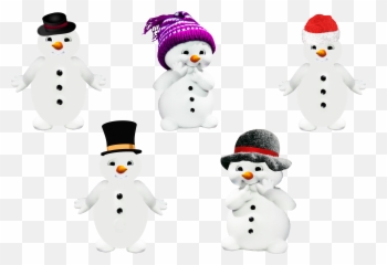 Snowman Winter Isolated Drawing Free - Snowman Emoji,Emotion Pictire Snowman