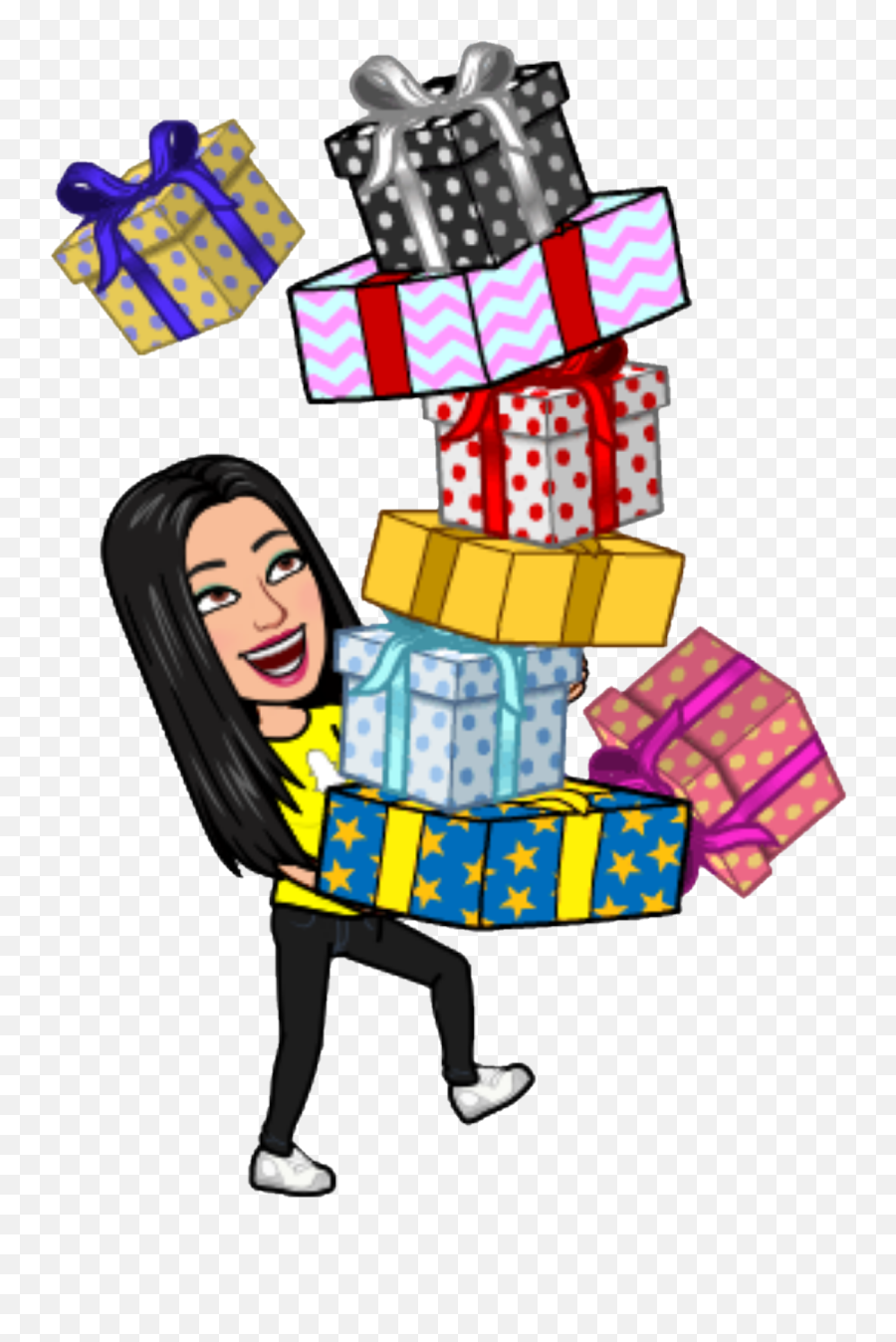 Bitmoji Bitmojis Snapchat Sticker - Happy Birthday Bookmark Teacher Emoji,Snapchat Emojis For Holidays