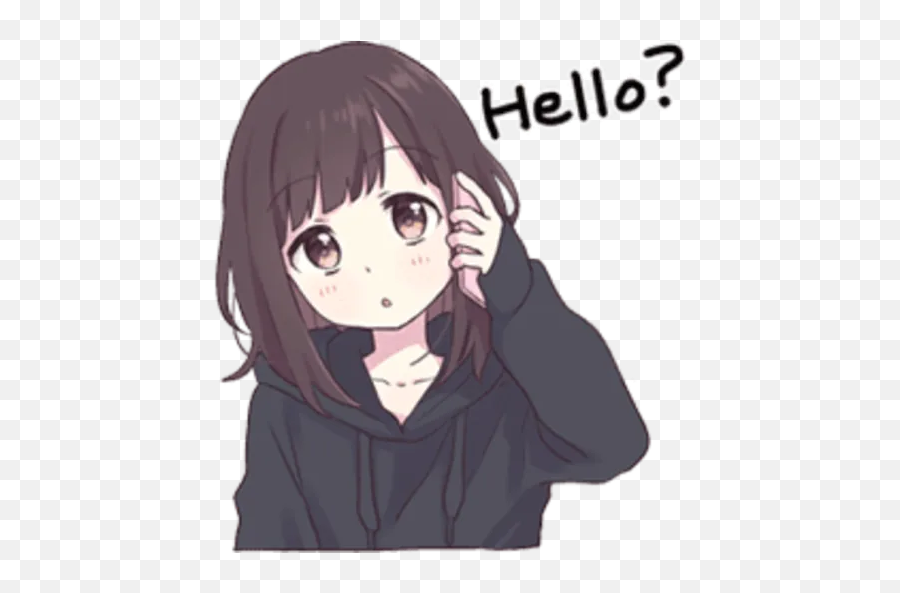 Anime Emotions By You - Sticker Maker For Whatsapp Menhera Chan Hello Emoji,Animes That Expor Emotions