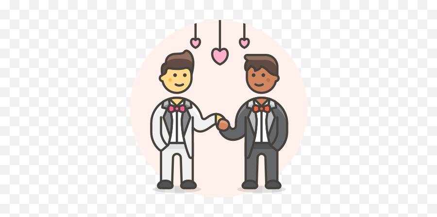 Dance Gay Wedding Free Icon Of Lgbt Illustrations - Boda Gay Icono Emoji,Marriage Emoticons