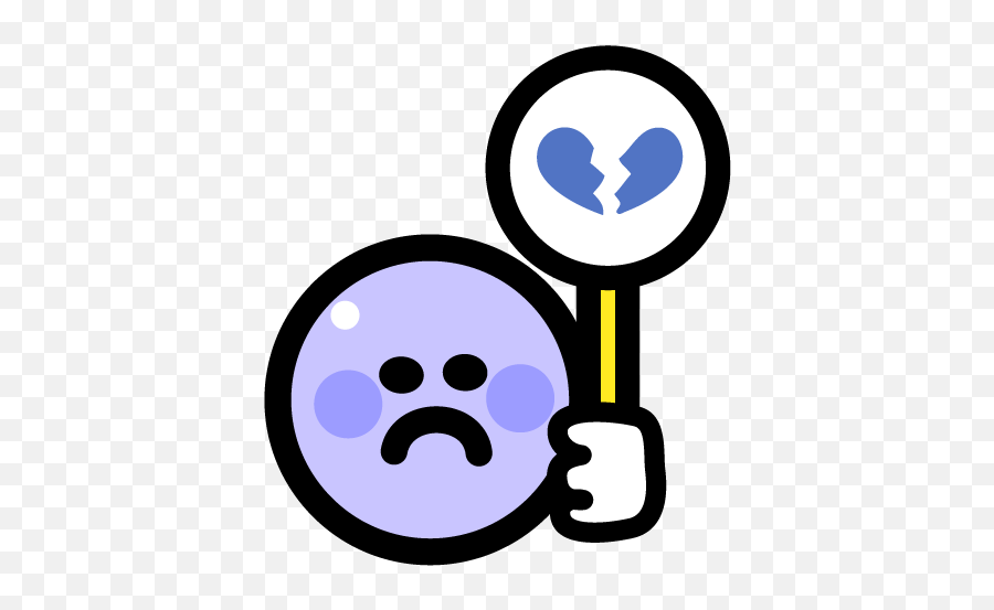 Smiley Face Sticker 2 By My - Dot Emoji,Bye Emoticons