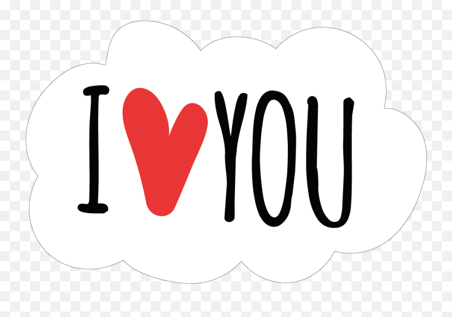 Download I Love You - Sticker Png Image With No Background Emoji,I Love You & Miss You Emoticons