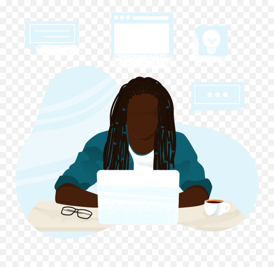 Illustrations Of Black People For Your Next Digital Project Emoji,Emojis For Africian Braids