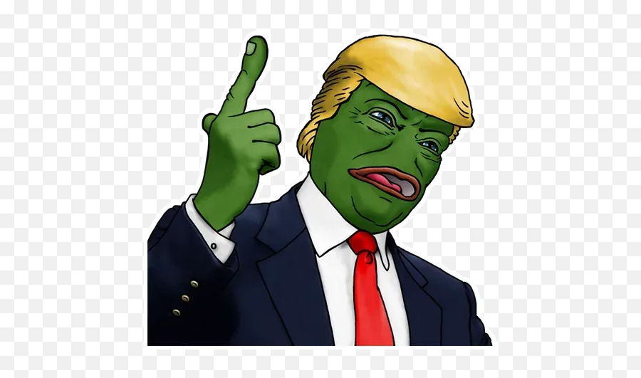 Pepe Trump Kyprijan Sticker Pack - Stickers Cloud Emoji,Pepe The Frog As Emojis Iphone