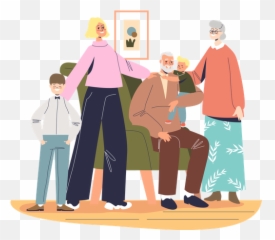 Grandparents Icon - Download In Line Style Emoji,Black Grandparents Emoji