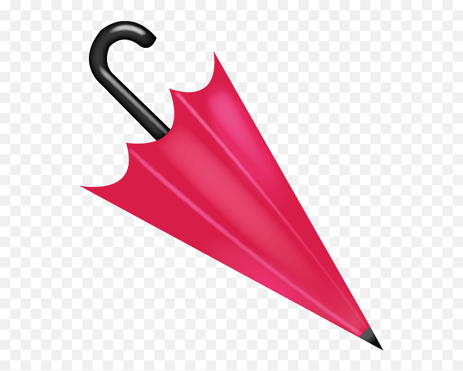 Free Clip Art I Don T Know - Pink Umbrella Emoji,I Don't Know Emoji