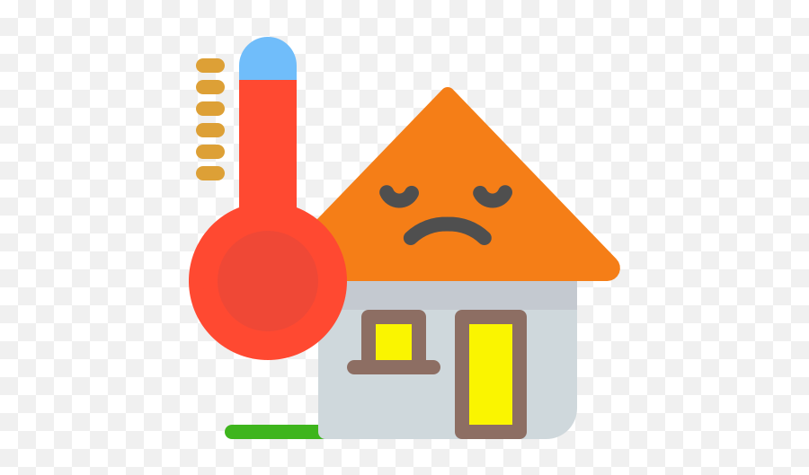 Temperature Angry Emoji Thermometer - Hot Temperature In House,Angry Emoji