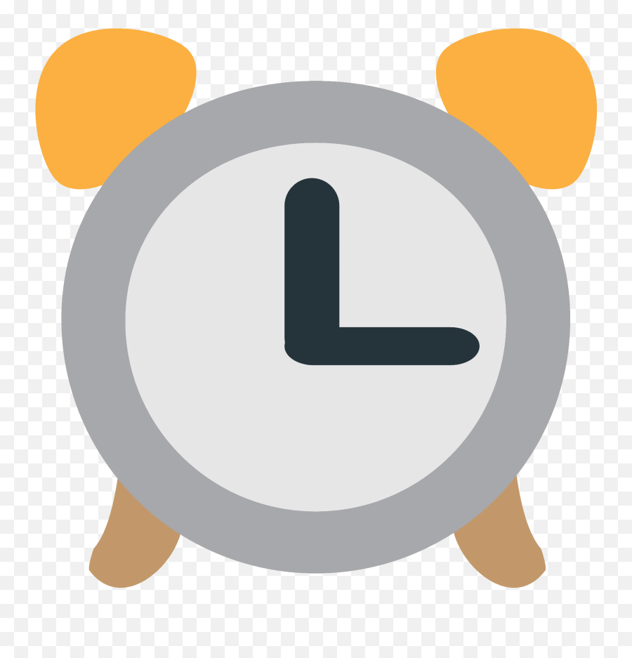 Alarm Clock Emoji Clipart - Dot,Alarm Clock Emoji