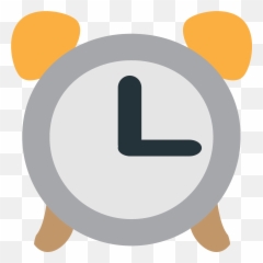 Alarm Clock Emoji Clipart - Dot,Alarm Clock Emoji