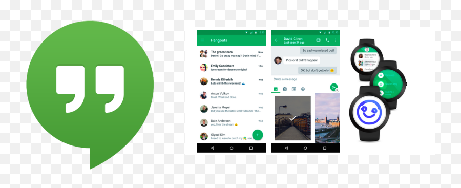 Hangouts 40 Goes Live Today With New Look Full Android - Google Hangouts Instant Messaging Emoji,Hangout Emoji List