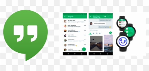 Hangouts 40 Goes Live Today With New Look Full Android - Google Hangouts Instant Messaging Emoji,Hangout Emoji List