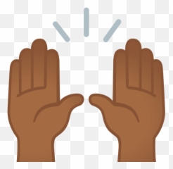 Medium - Emoji De Manos Levantadas,High Five Emoji Android