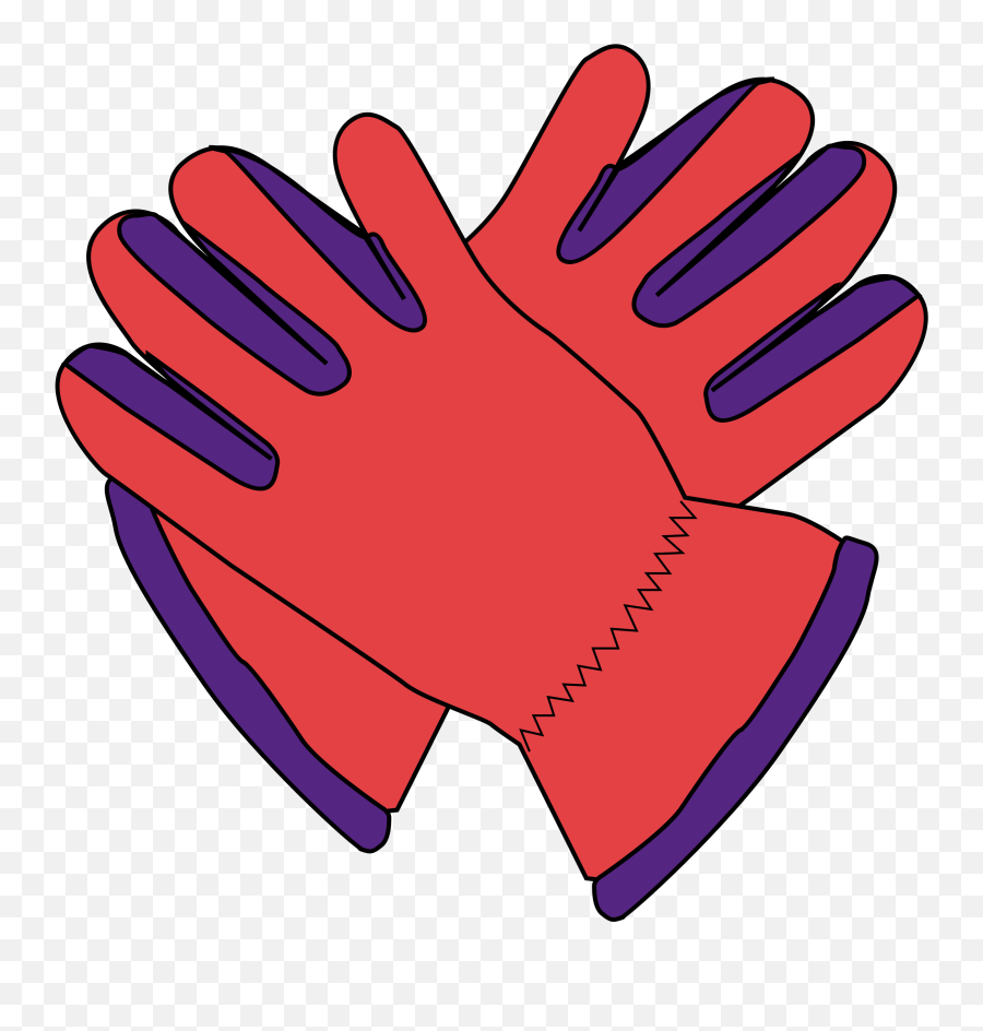 Glove Clipart Football Glove Glove - Glove Clip Art Emoji,Emoji Football Gloves