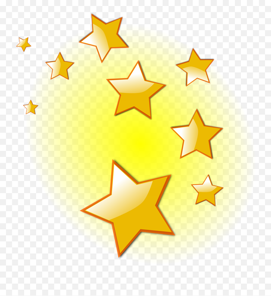Clipart Moon Glitter Clipart Moon - Stars Clipart Emoji,Glowing Star Emoji