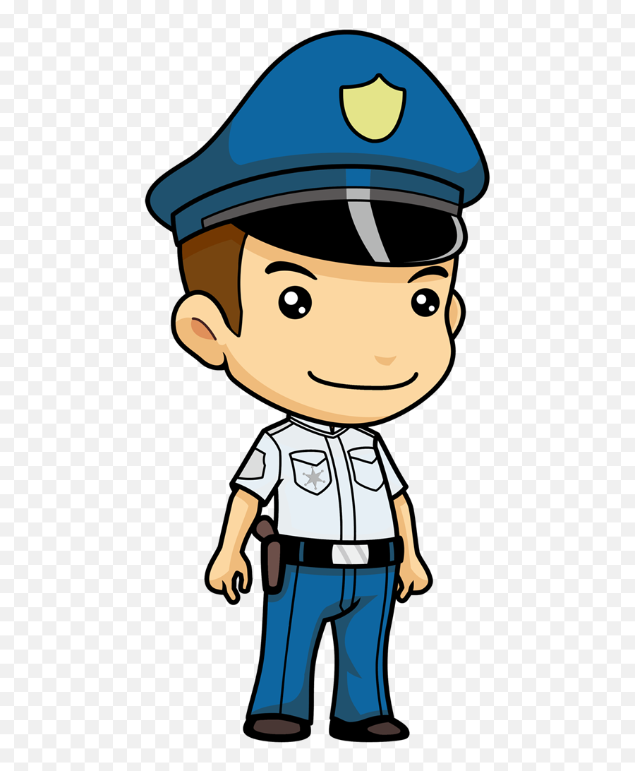 Cute Police Clipart - Police Officer Clipart Png Transparent Clipart Police Png Emoji,Police Emoji