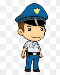 Cute Police Clipart - Police Officer Clipart Png Transparent Clipart Police Png Emoji,Police Emoji