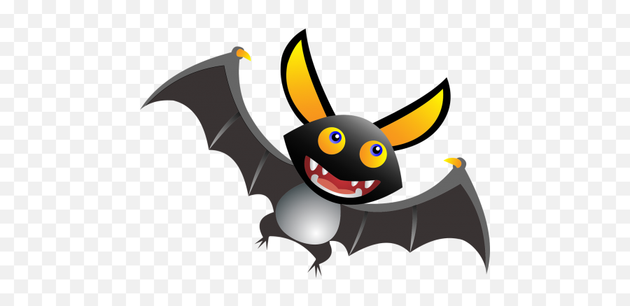 Free Photos Halloween Cartoon Bat Search Download - Needpixcom Bat Cute Cartoon Png Emoji,Fanged Emoticon