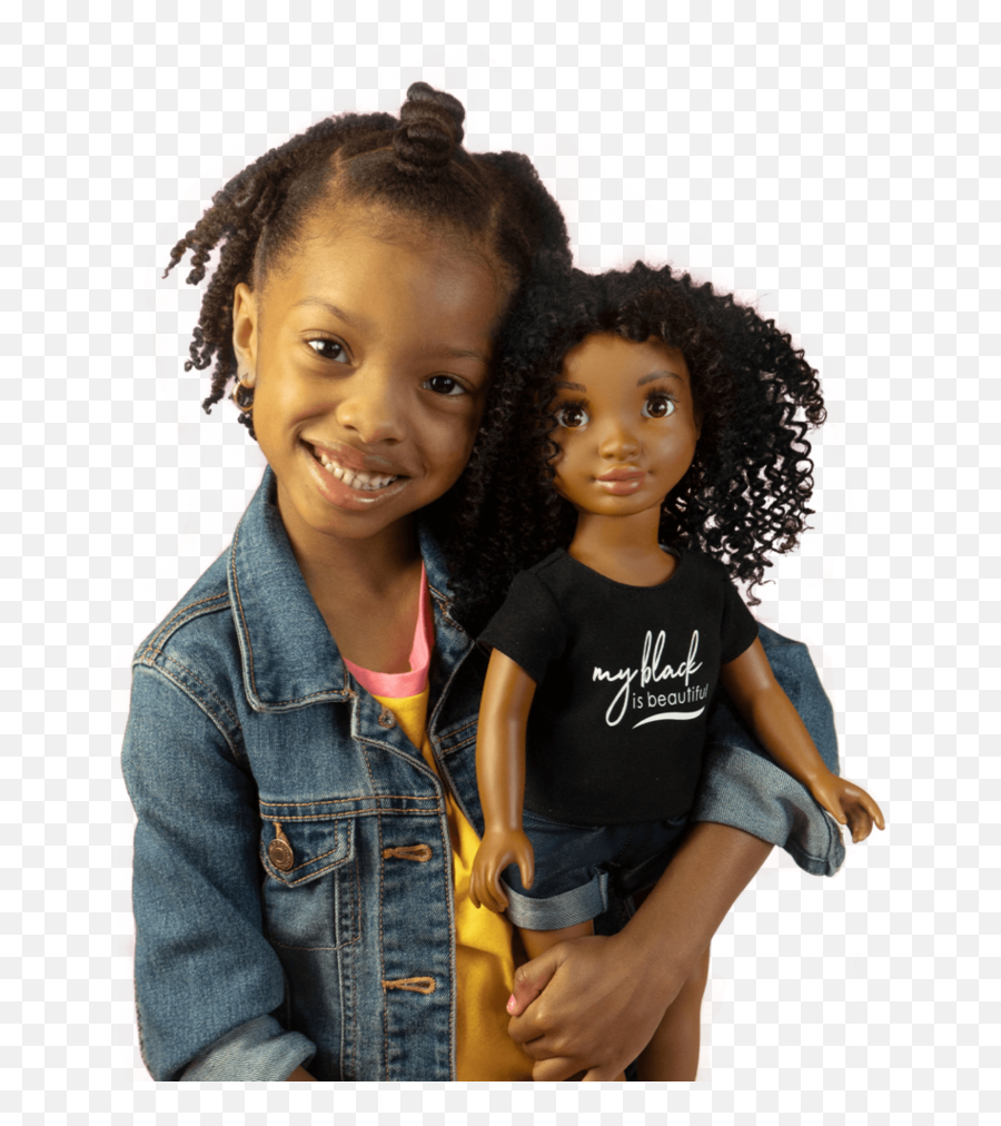 Beautiful Black Dolls - Natural Hair Doll Emoji,Real Child Emotions African Babies
