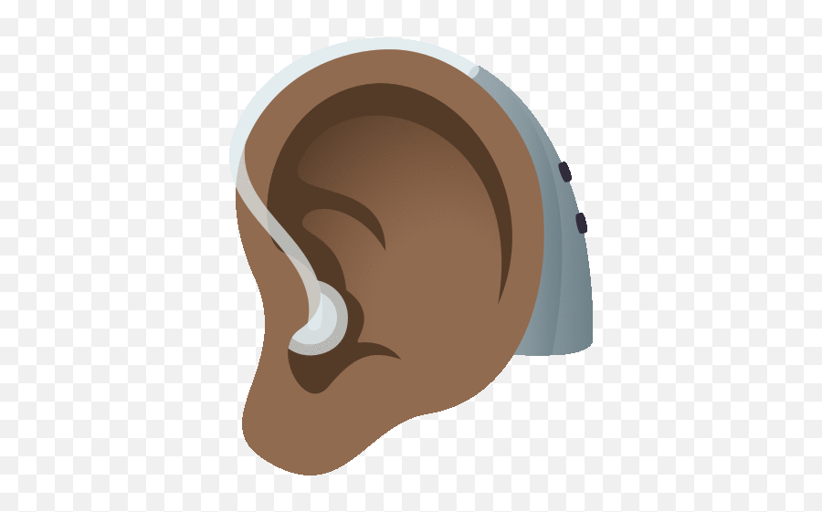 Hearing Aid Joypixels Gif - Hearingaid Joypixels Ear Deaf Ears Gif Clipart Emoji,Ear Emoji