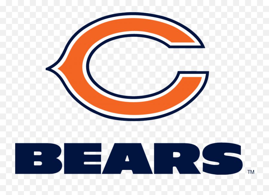 Football Clipart Bear Football Bear - Chicago Bears Logo With Transparent Background Emoji,Chicago Bears Emoji