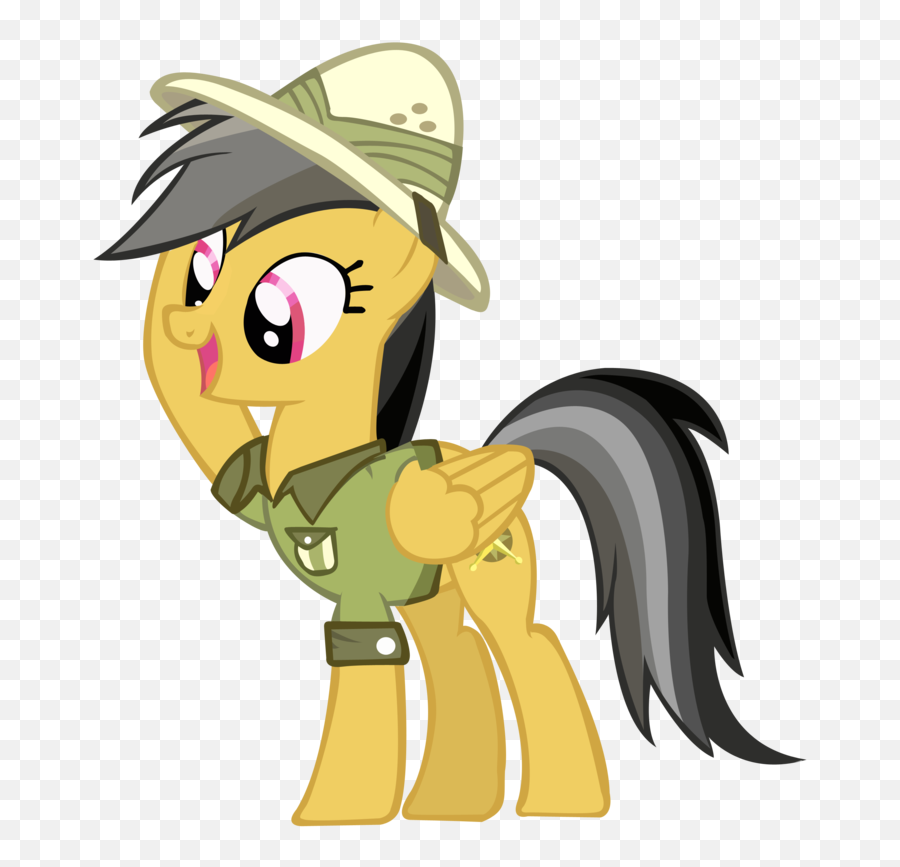 Mlp Applejack And Daring Do Hat - Daring Do Pony Emoji,My Little Pony Applejack Emoticon