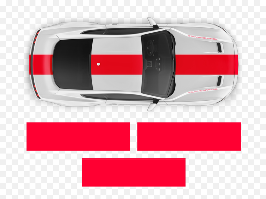 Roush Stage3 Racing Stripes Set For - Pin Side Stripes For S550 Mustang Emoji,Work Emotion S550 Mustang