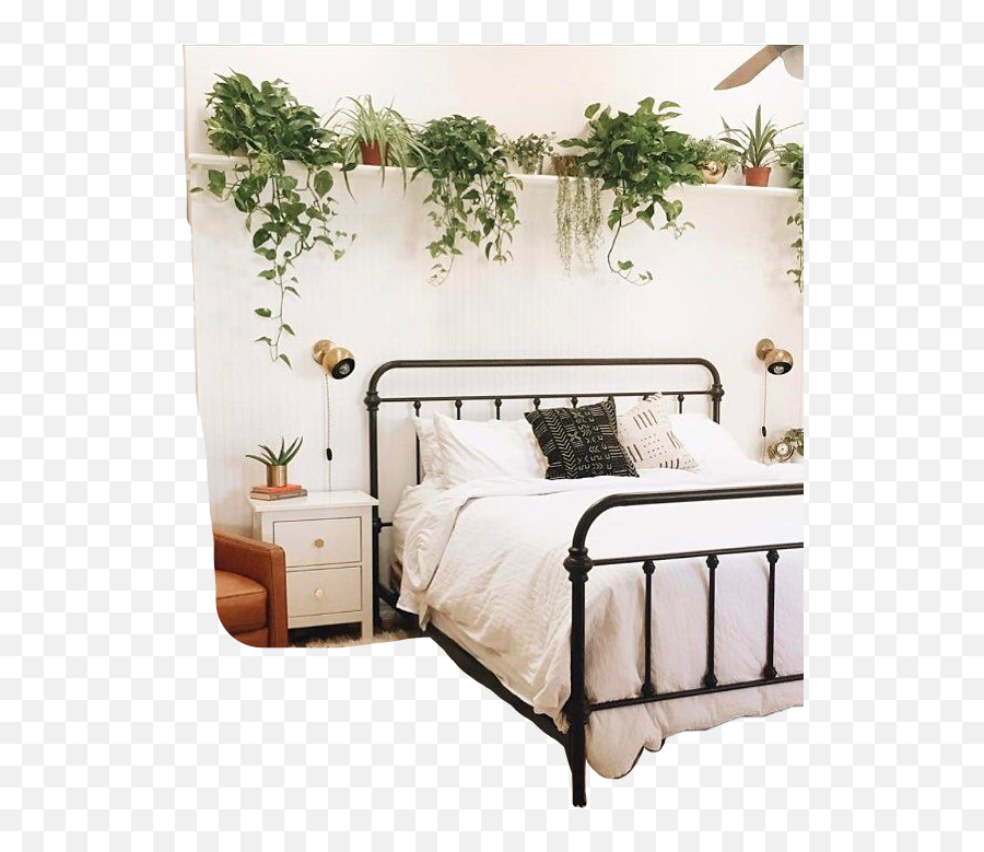 Plant Png Tumblr - Cute Room Bed Bedroom Plant Plants Regal Über Bett Emoji,Sweet--emotion Tumbmr