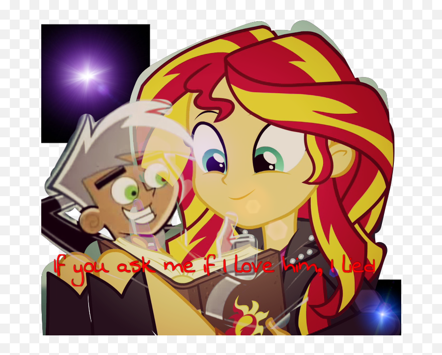 Top Ten Crossover Otps - Mlp Eqg Sunset Shimmer Emoji,Stubborn Emotion Cartoon