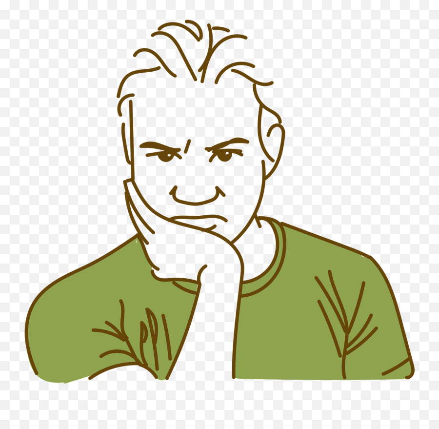 Sad Angry Man - Happy Emoji,Sadness Emotion Sketch