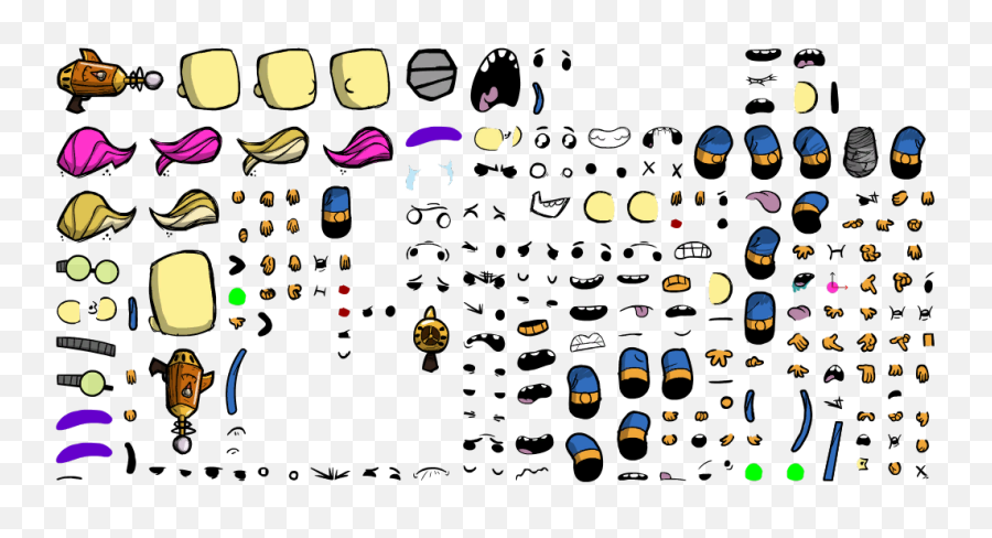Data Mining Theorizing Art Assets Sprite Sheets U0026 More - Language Emoji,Nuke Text Emoticon Art'