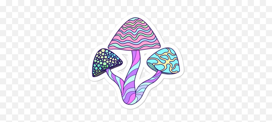 Mushroom Eye Sticker U2013 Shroom Beach - Dot Emoji,Iphone Mushrooms Emoji