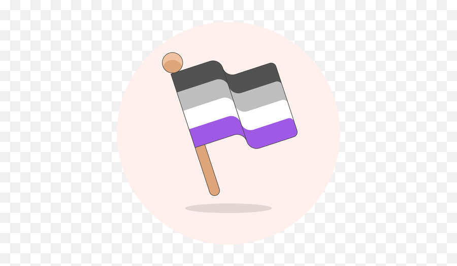 Stick Flag Asexual Download - Logo Icon Png Svg Icon Language Emoji,Gay Emojis Vector